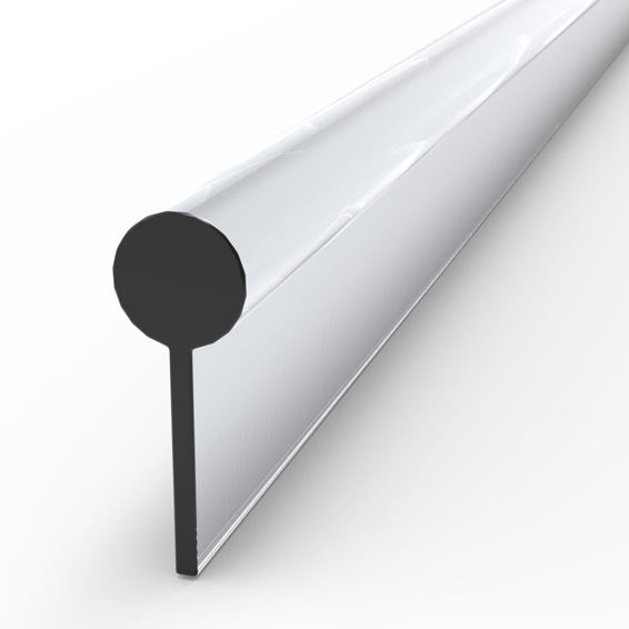 Sign-Ware keder, prozoren, Ø8.5mm