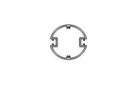 Alusign Outdoor okrogel steber, 2 utora