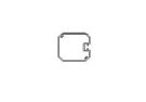 Alusign Outdoor oglat steber, 1 utor