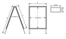 MT Displays A stojalo ECO Outdoor