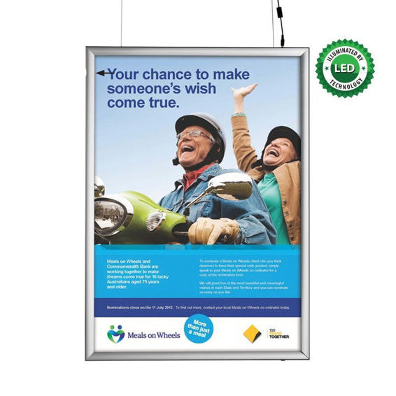 MT Displays klip-klap okvirji LED - Smart LEDbox