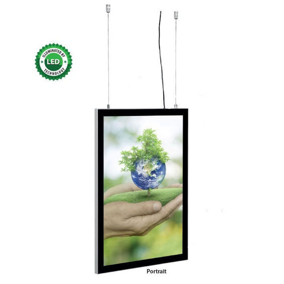 MT Displays klip-klap okvirji LED - LEDbox Magneco