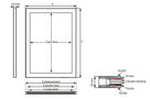MT Displays klip-klap okvirji LED - LEDbox Magneco