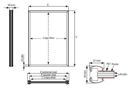 MT Displays klip-klap okvirji LED - Best Buy LEDbox