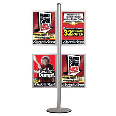 Slika M&T Displays stojalo za plakate - drsni okvir