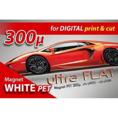 Slika Guandong Magnetic Rolls - bela magnetna PET 'ultra flat' folija