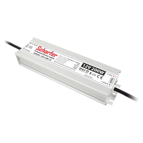 Scharfer LED Napajalnik SCH-200-12 
