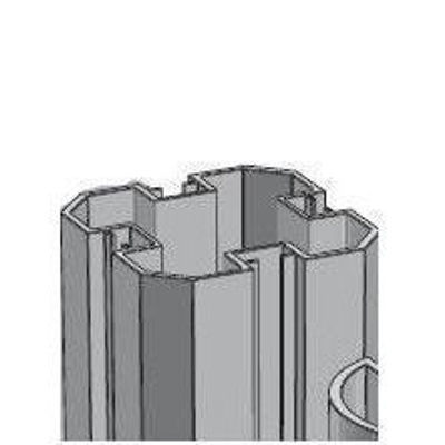 Slika Alusign Outdoor oglat steber, 4 utori